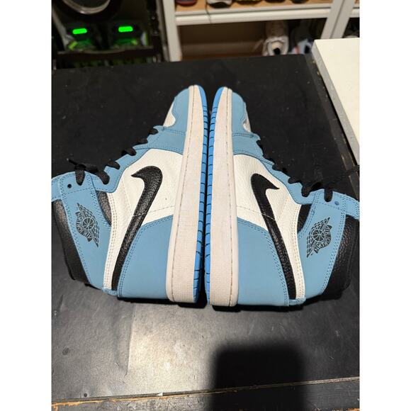 Nike Air Jordan 1 High OG UNC University Blue Women's Size 8 - Picture 6 of 8
